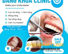 Tổng hợp các dịch vụ làm răng tại nha khoa Đăng Khoa
